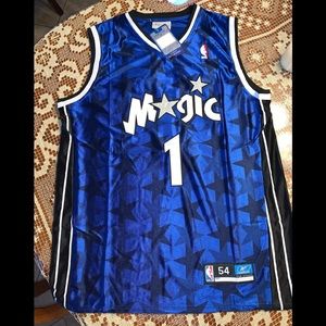 Orlando Magic Tracy McGrady basketball jersey.